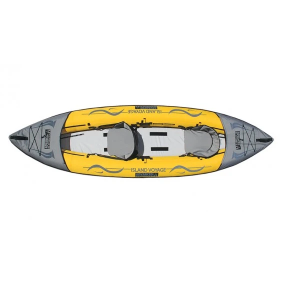 Advanced Elements Island Voyage2 Kayak 2er Kajak Luftboot Gelb â Bild 2