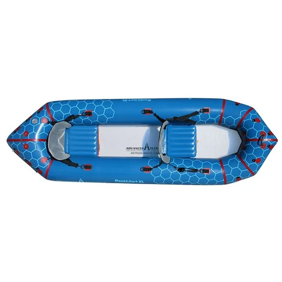 Advanced Elements PackLite+ XL Packraft 2 Personen Kajak Aufblasbares Luftboot Raftingboot Blue – Bild 2