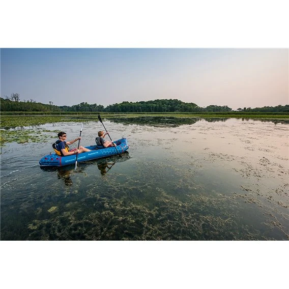 Advanced Elements PackLite+ XL Packraft 2 Personen Kajak Aufblasbares Luftboot Raftingboot Blue – Bild 3