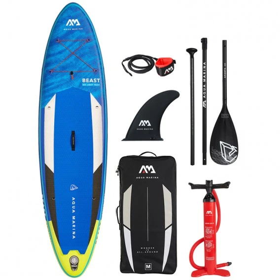 Aqua Marina Beast 10.6 Aufblasbares Stand Up Paddle Board SUP Komplett Set