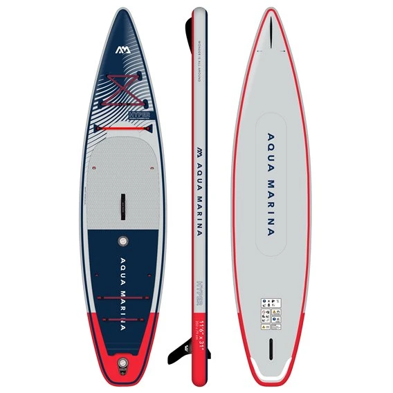 Aqua Marina Hyper 11.6 Aufblasbares Stand Up Paddle Board Touring SUP – Bild 2