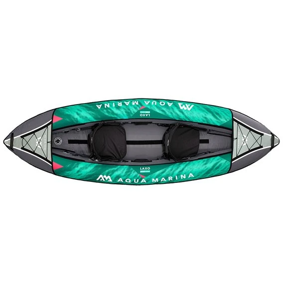 Aqua Marina Laxo 320 Kajak Für 2 Personen Set Mit Paddel Und Pumpe – Bild 2