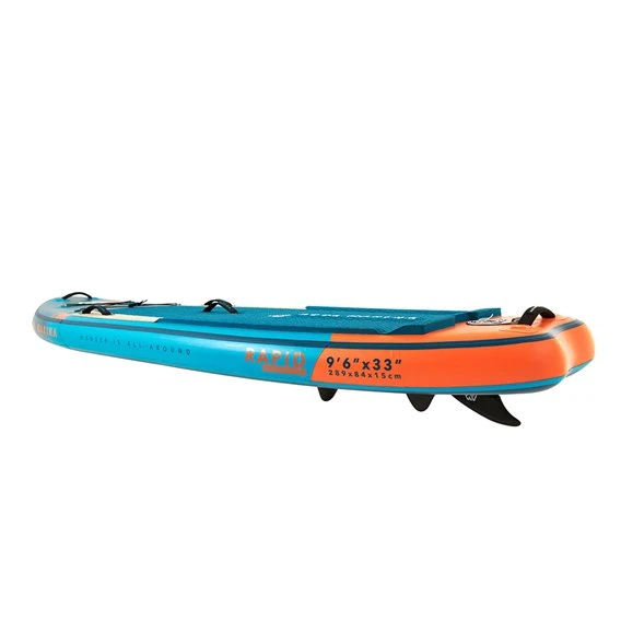 Aqua Marina Rapid 9.6 Aufblasbares Stand Up Paddle Board Wildwasser SUP Komplett Set – Bild 6