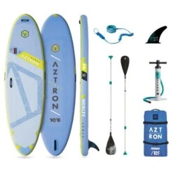 Aztron Venus Fitness All Round 10.8 Aufblasbares Stand Up Paddle Board SUP Set