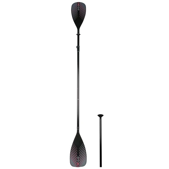 ExtaSea 2-in-1 SUP Fiberglaspaddel Paddelkombination Doppelpaddel Red – Bild 2