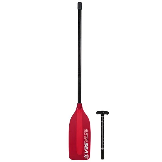 ExtaSea Carbon Kanu Stechpaddel Vario Professional Red â Bild 2