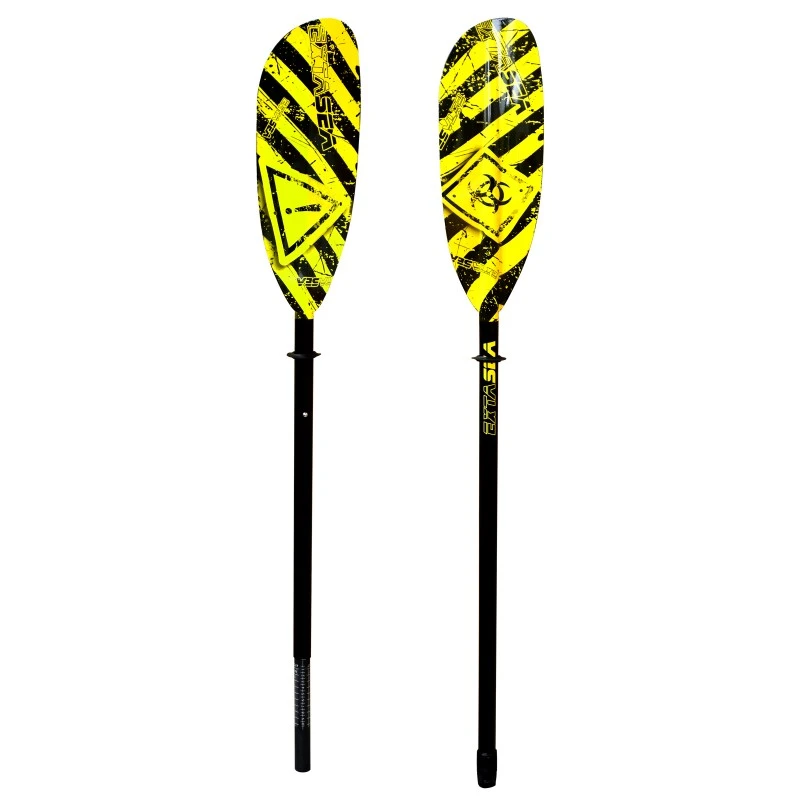 ExtaSea Danger Vario Fiberglas Doppelpaddel Kajak Paddel 2-teilig Inkl. Tasche – Bild 5