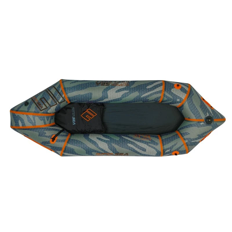 Extasea Packraft 255 1er Trekking Schlauchboot Camouflage TPU Ultra Leicht