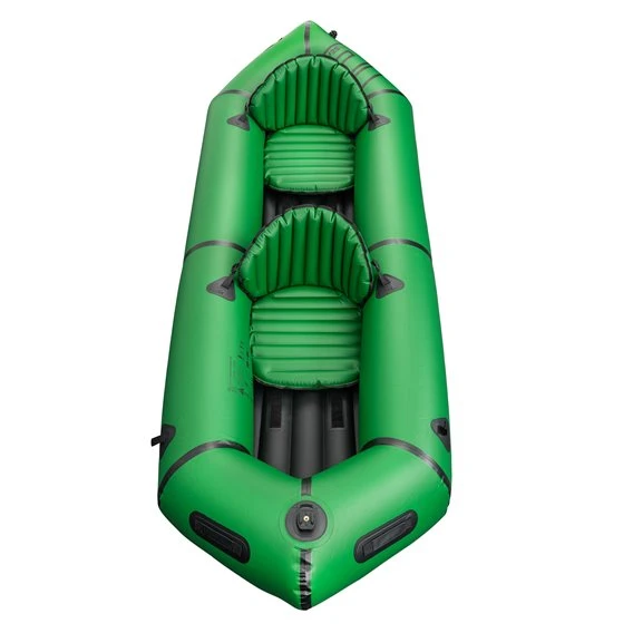 Extasea Packraft 300 Double 2er Trekking Schlauchboot Oliv-grün TPU Ultra Leicht – Bild 3