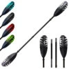 ExtaSea Safari Fiberglas Vario Doppelpaddel Kajak Paddel 4-teilig
