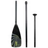 ExtaSea SUP Vario Aluminium Paddel 3-teilig Black-lime