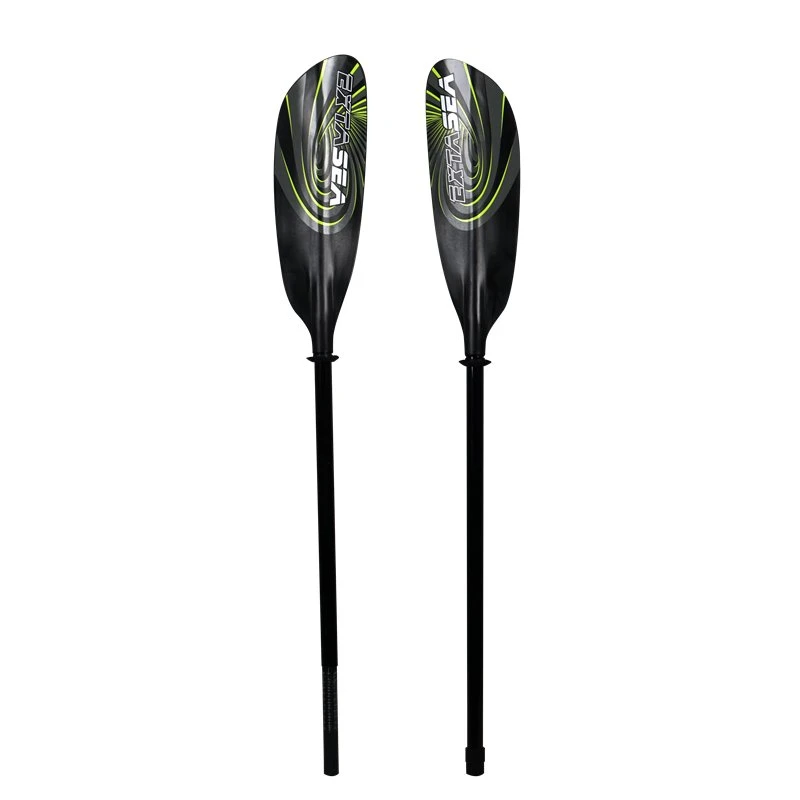 ExtaSea Super-Touring Fiberglas Vario Doppelpaddel 2-teilig Lime