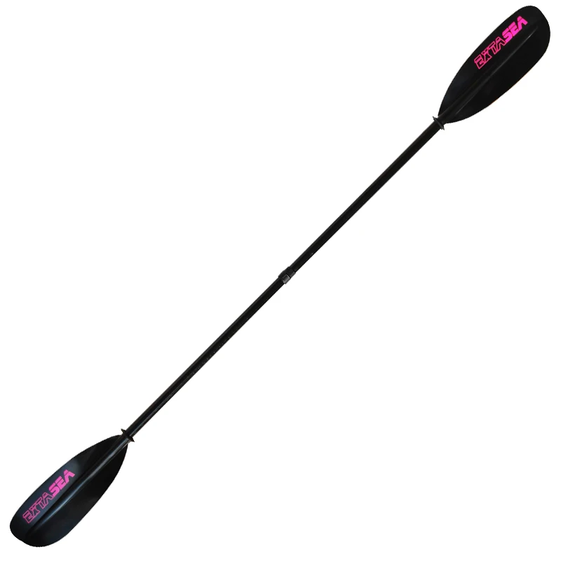 ExtaSea Tour Vario Fiberglas Doppelpaddel | 220-230cm | 4-teilig | Schwarz-pink â Bild 2