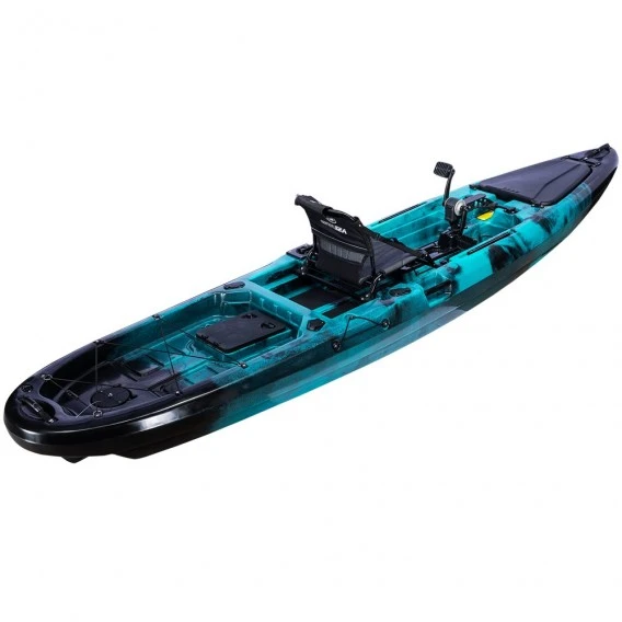 ExtaSea-Yak 396 Pedal II 1 Personen Kajak Mit Pedalantrieb Sit On Top – Bild 2