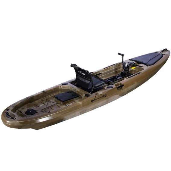 ExtaSea-Yak 396 Pedal II 1 Personen Kajak Mit Pedalantrieb Sit On Top – Bild 6