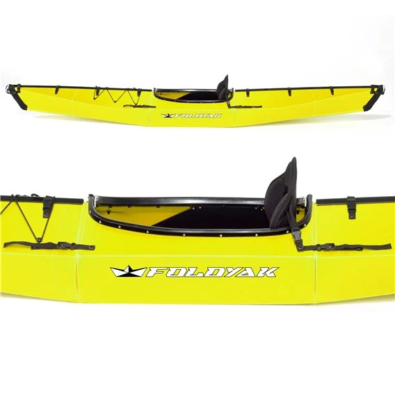 FoldYak One 390 Faltkajak Im Origami Stil Faltboot Yellow – Bild 2