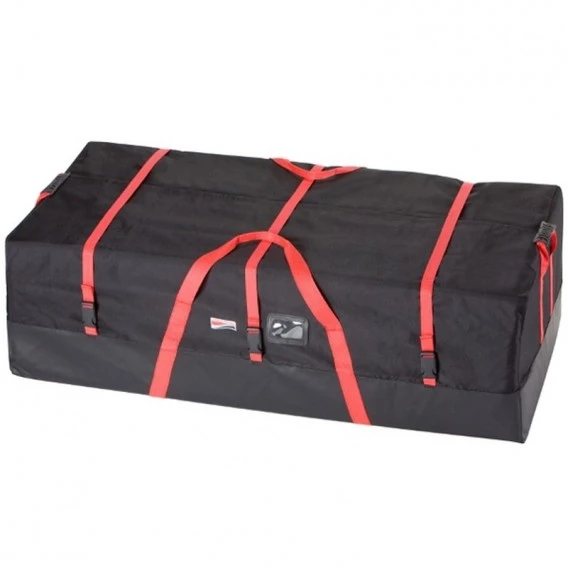 Grabner Universal Packtasche Für Boote Max. 120 X 60 X 35 Cm Schwarz-rot