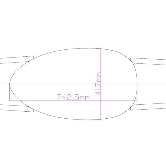 Gumotex 1 Personen Spritzdecke Für Rush II – Bild 2