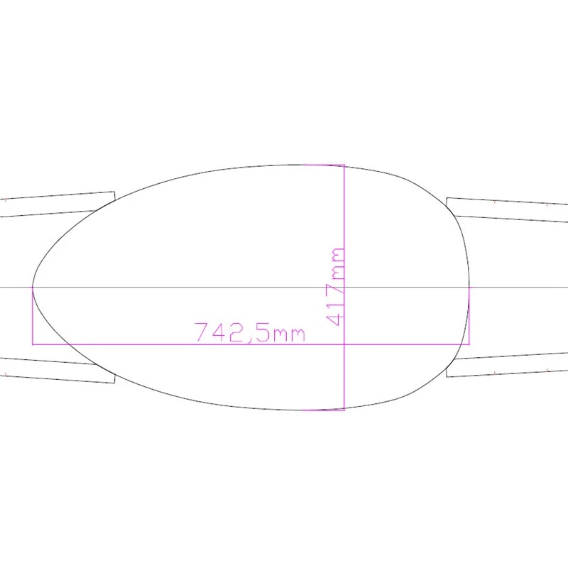 Gumotex 2 Personen Spritzdecke Für Seawave
