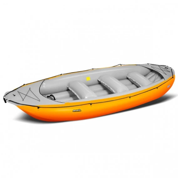 Gumotex Ontario 450 S - 6 Personen Schlauchboot Wildwasser Trekking Boot – Bild 2
