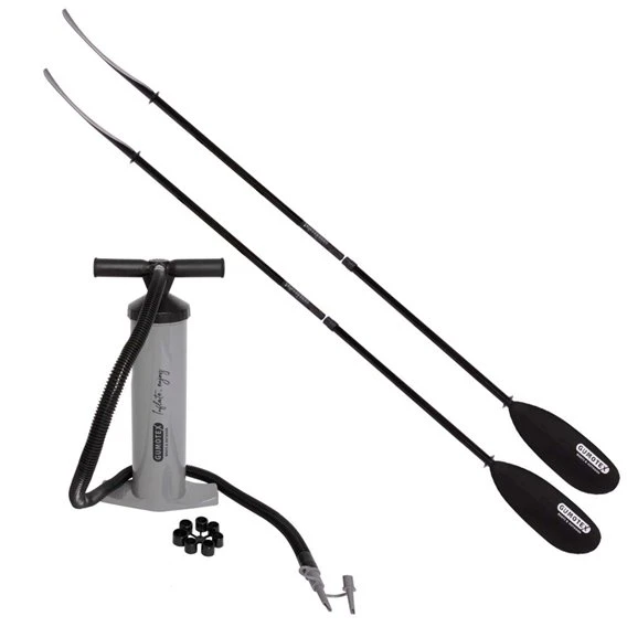 Gumotex Universal Set Mit 2x Doppelapddeln + Pumpe Paddelset