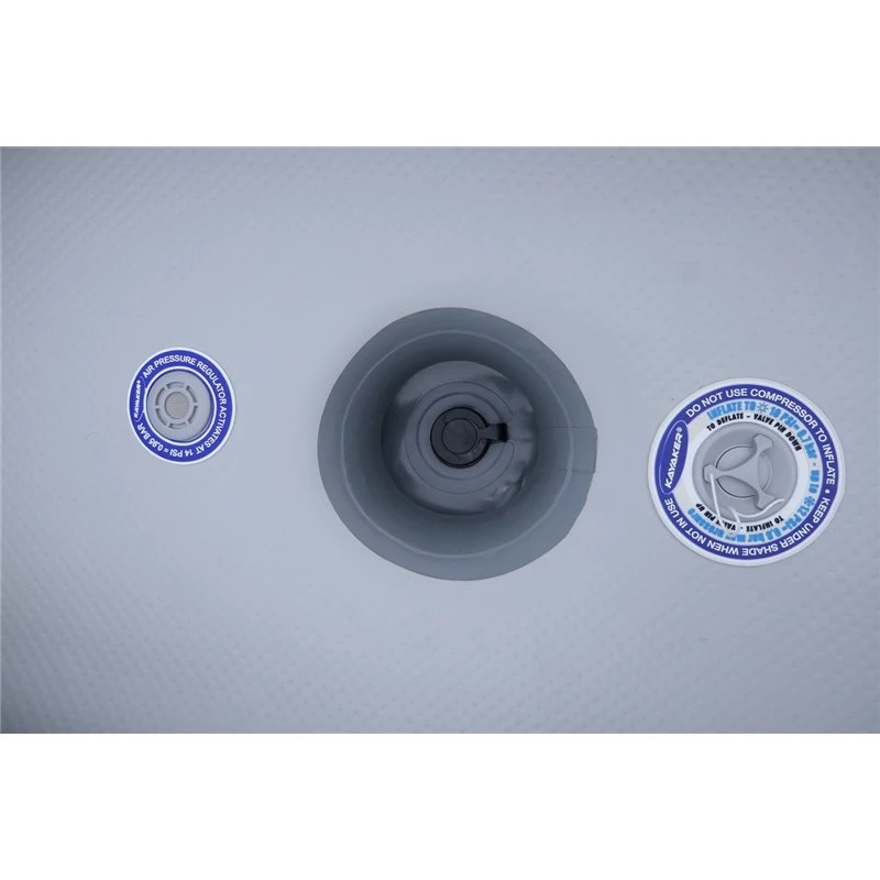 Kayaker AirTrek Pro 400 1er Drop Stitch Kajak Hochdruck Kajak – Bild 4