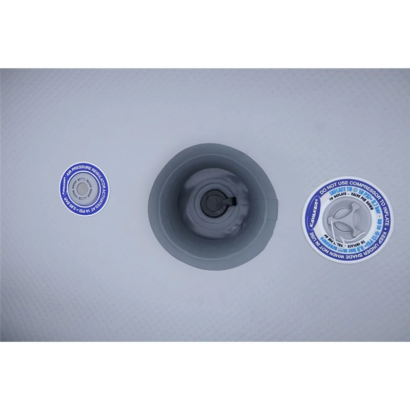 Kayaker AirTrek Pro 440 2er Drop Stitch Kajak Hochdruck Kajak – Bild 4