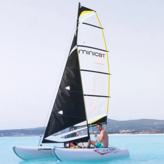 MiniCat 420 Evoque Aufblasbarer Katamaran Segelboot â Bild 4