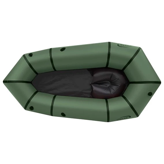 Nortik Light Raft Rafting Boot Dunkelgrün-schwarz