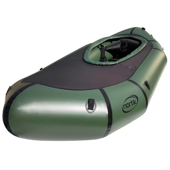 Nortik TrekRaft Trekking Rafting Boot Ultra Leichtes Packraft Mit Verdeck – Bild 5