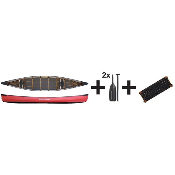Pakboats PakCanoe 170 Jubelpaket Faltboot Kanadier Set Paddel
