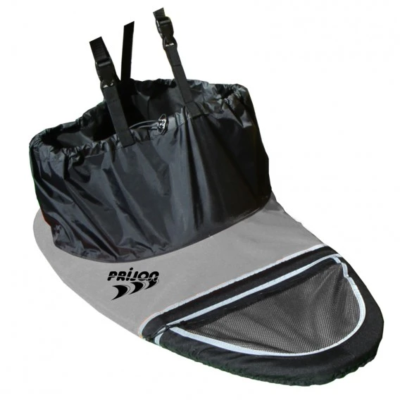 Prijon Nylon Traveller Spritzdecke Spritzschürze Schwarz-grau